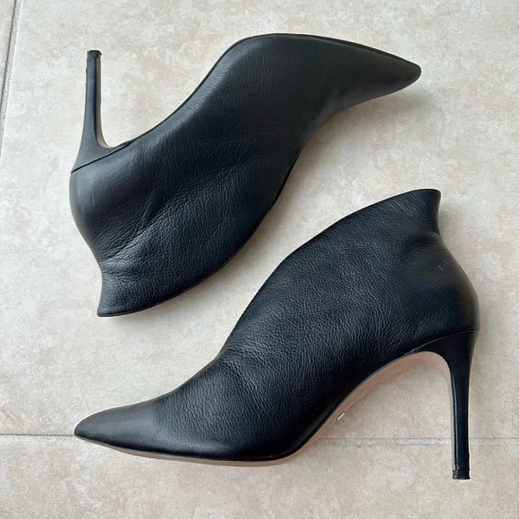 Topshop - Vamp Faux Leather Heels - Picture 2 of 7